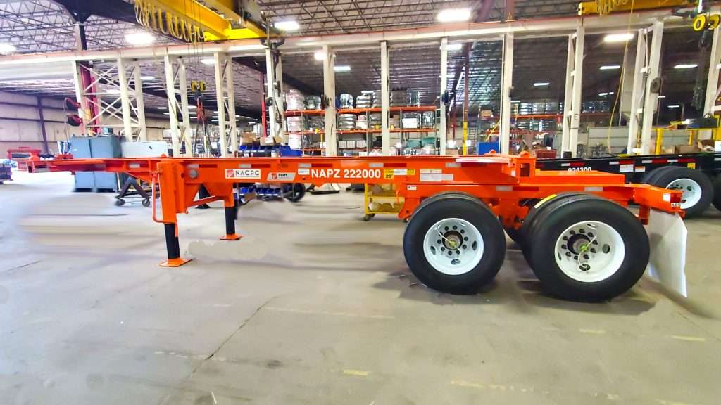 Decorative image of a PIC Intermodal Chassis.